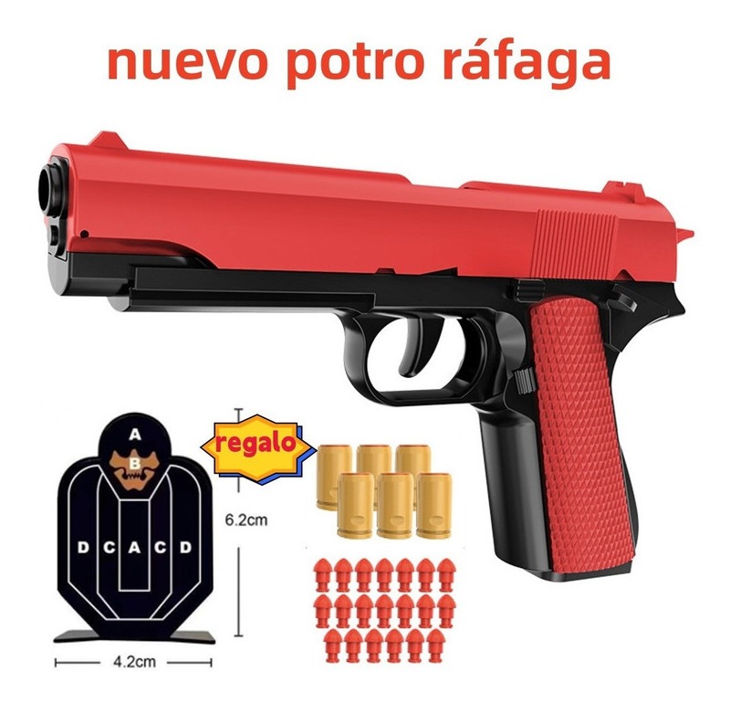 Repetindo A Arma De Brinquedo Infantil Colt Com Alvo - Imagem 11