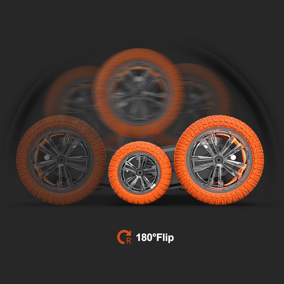 Crianças Stunt Car Boy Gd99 Rc 2.4g 360 ° Rotação - Imagem 5