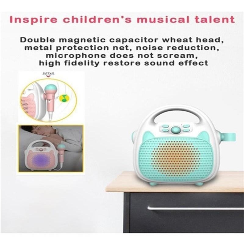 Máquina De Karaokê Para Crianças Brinquedos Cantantes - Imagem 3