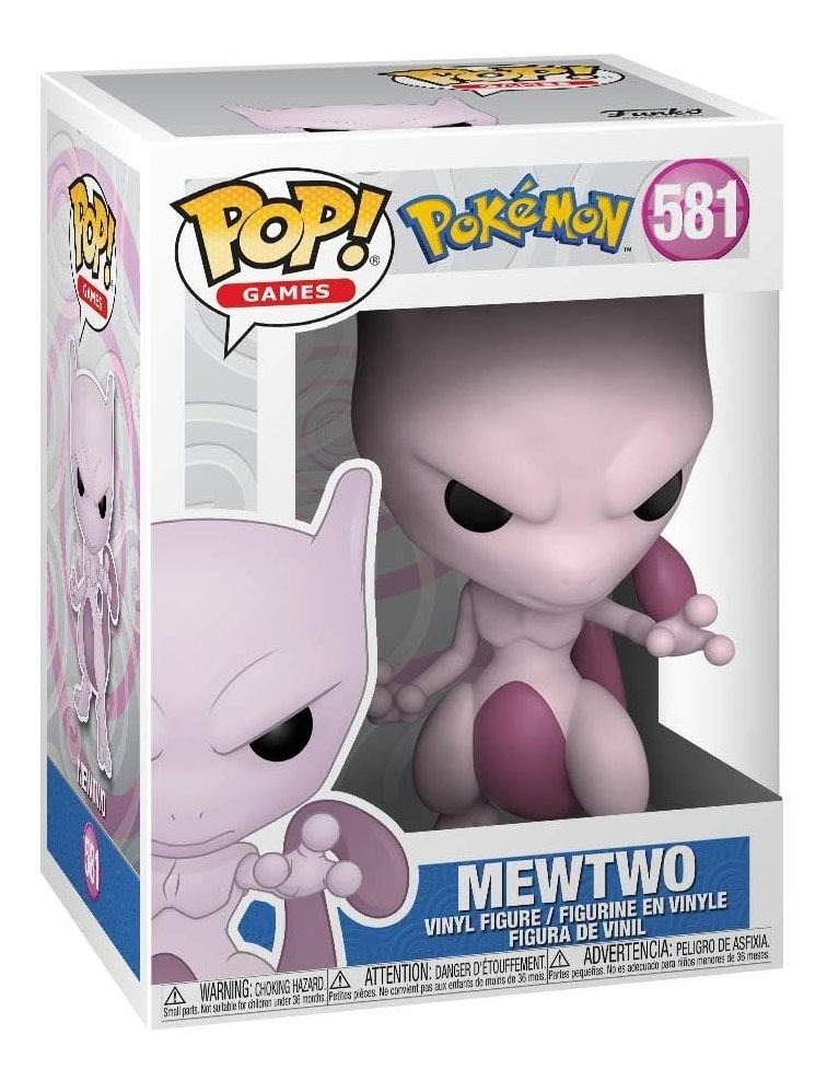 Funko Pop! Jogos: Pokémon - Boneco Vinil Mewtwo - Imagem 2