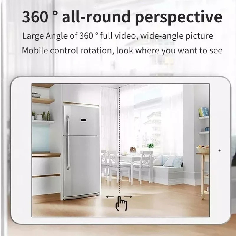 Câmeras De Segurança Lâmpada Wifi Visão Noturna1080p 5g Read - Imagem 9