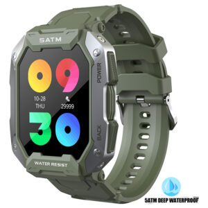 Smartwatch Ip68 5atm Para Esportes Ao Ar Livre E Ra