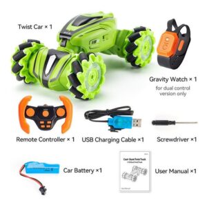 Deformação Do Controle Remoto Gesture Rc Car Drift Stunt 2.4