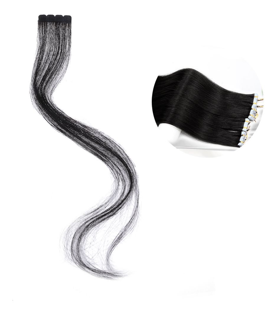 Perucas Retas De 120 Cm Cabelo Real Cabelo Liso - Imagem 2