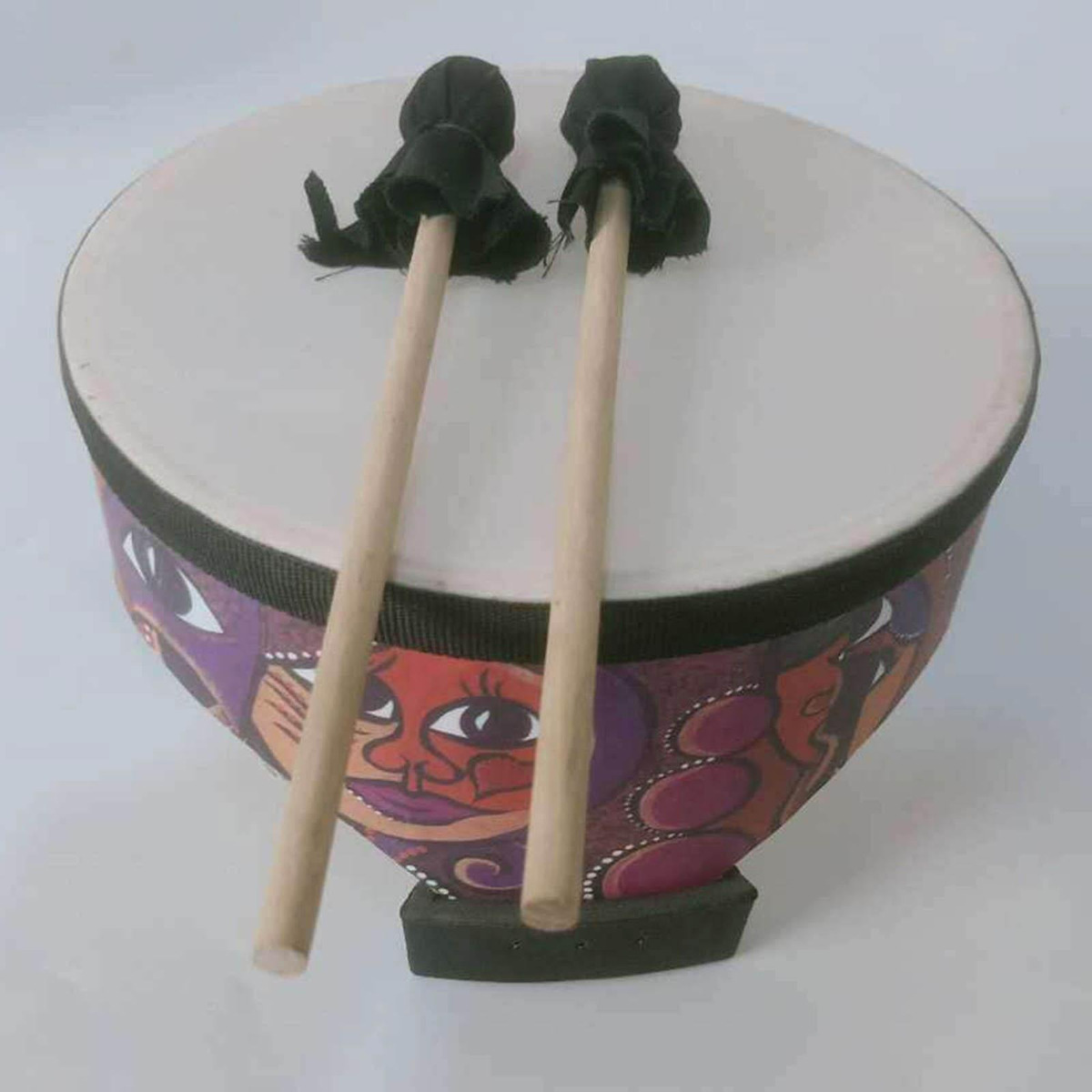 Tambor De Chão Educativo Com 2 Baquetas Desenvolvendo - Imagem 16