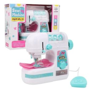 Mini Máquina De Costura Elétrica Infantil De Tamanho Médio
