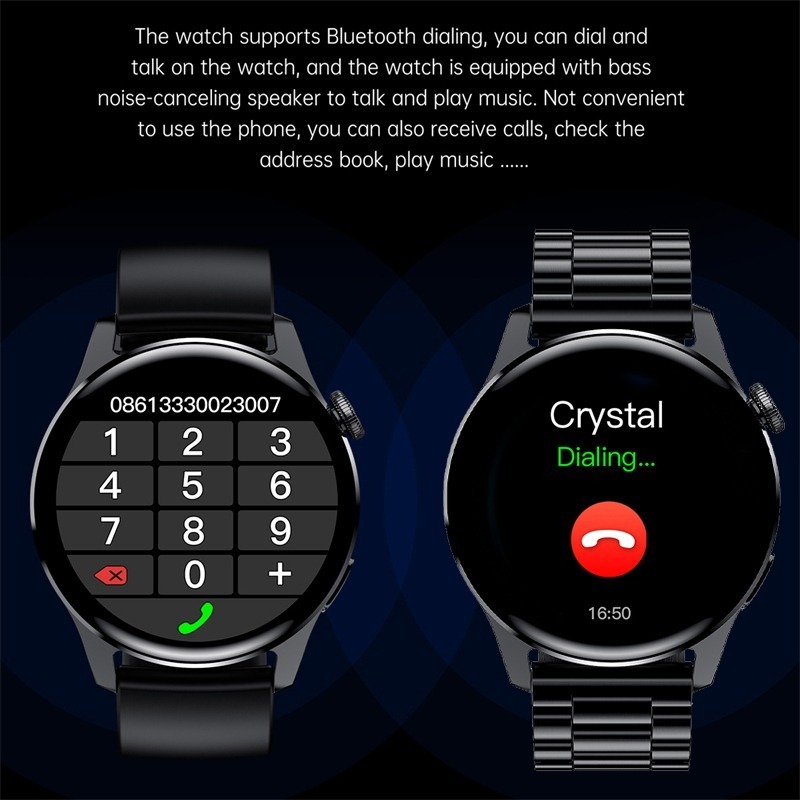 Smartwatch Lige De Chamada Bluetooth - Imagem 3