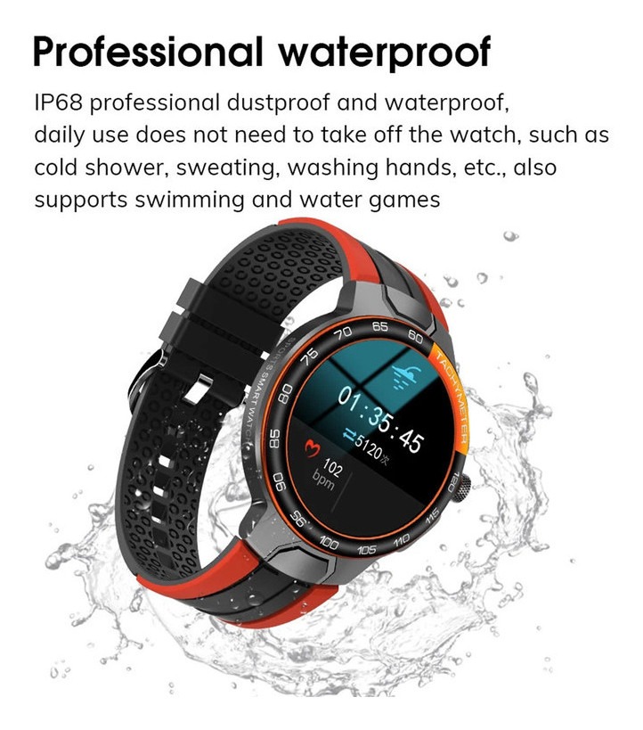 Relógio Esportivo Bluetooth Ip68 Masculino - Imagem 8