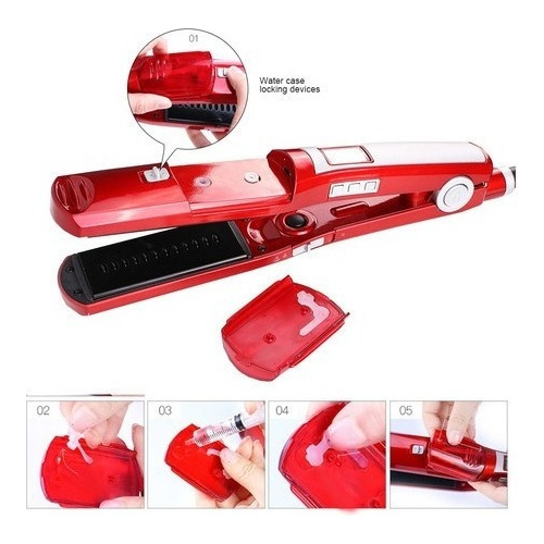 Alisador De Cabelo Pente De Cabelo Elétrico Rápido Steampod - Imagem 6