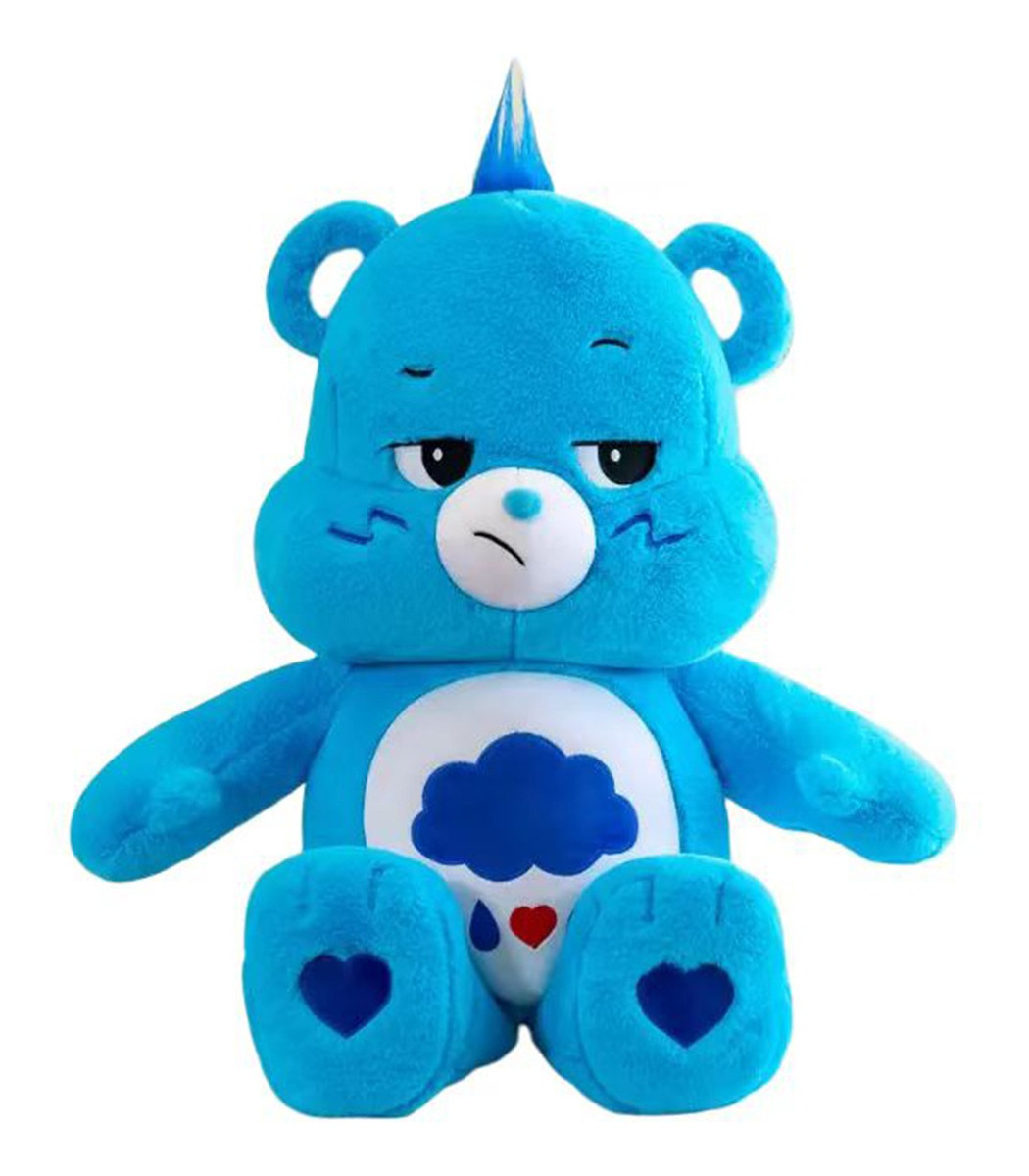 Ursinhos Carinhosos Azul Zangado 48 Cm Foto Real Do Produto