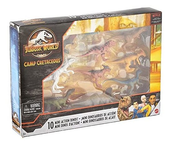 Jurassic World Camp Cretáceo Multipack 10 Mini - Imagem 5