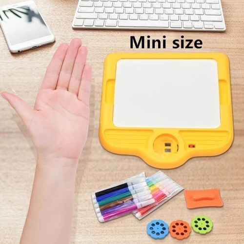 Mesa De Desenho Com Imagens De Projetor Educação Infantil - Imagem 2