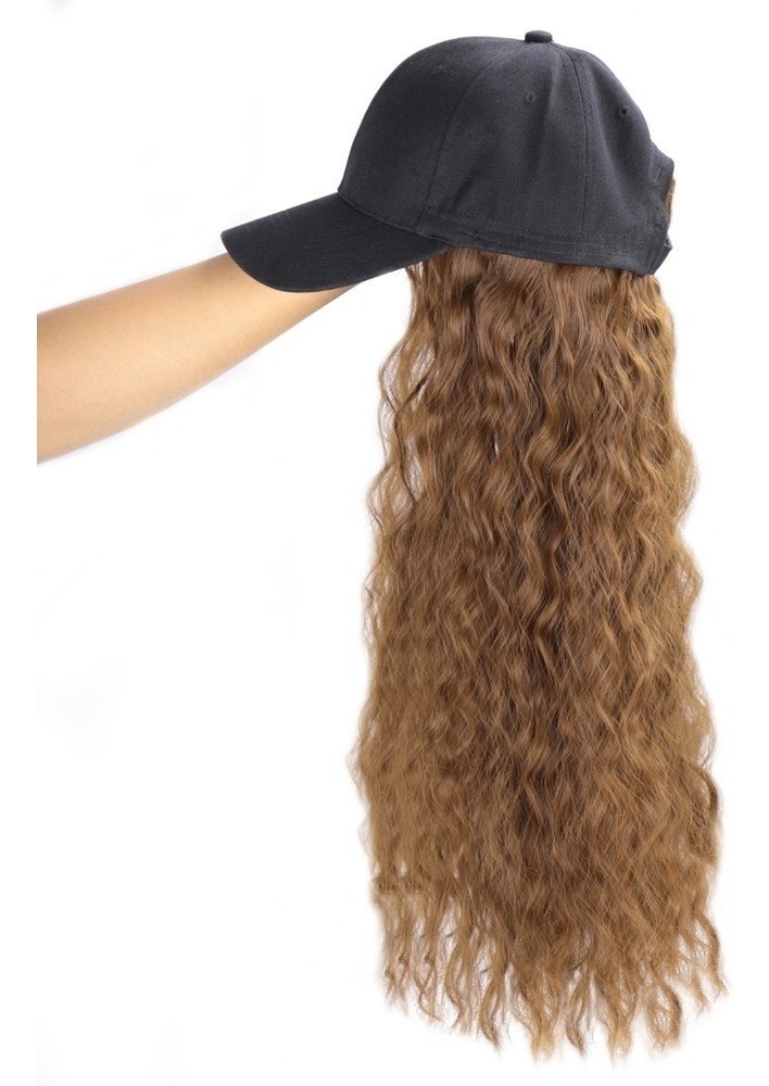 Perucas Chapéu De Beisebol Com Extensões De Cabelo Cap Per - Imagem 9