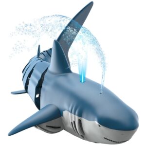 Brinquedo Educativo Infantil Water Spray Shark Com Controle