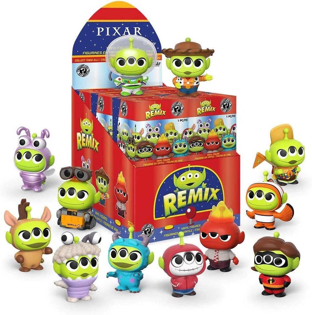Boneco Misterioso Funko Mystery Mini Pixar Alien Remix One