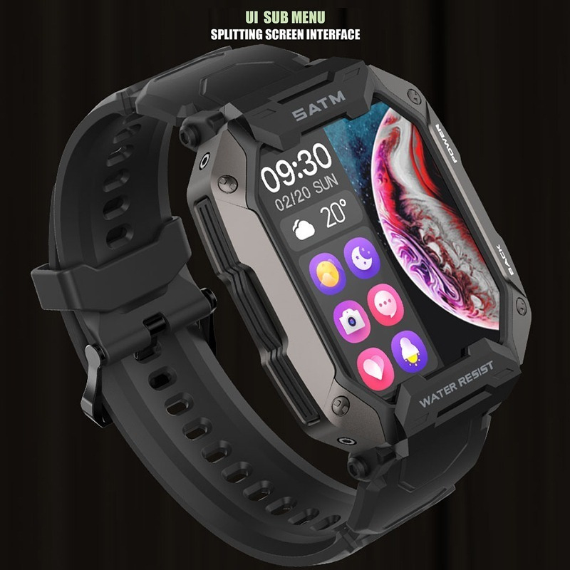 Smartwatch Para Esportes Ao Ar Livre Para Homem Lok - Imagem 6
