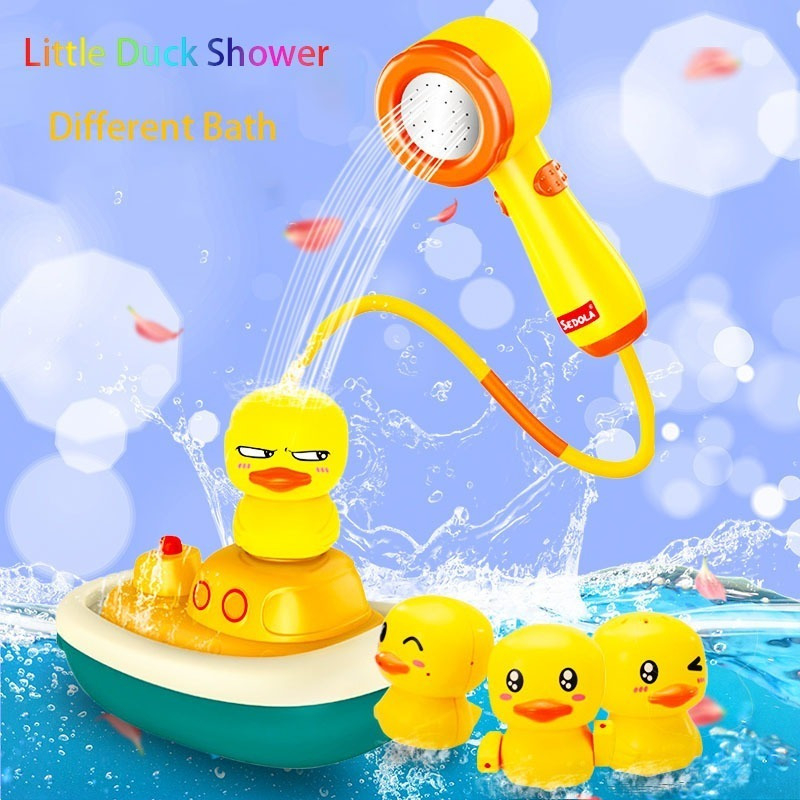 Sprinkler De Pato De Brinquedo De Banho Elétrico Infantil - Imagem 7