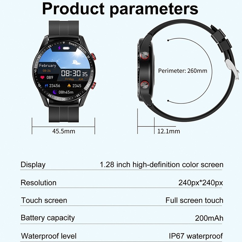 Smartwatch Masculino Bluetooth Chamada 1.28 Polegadas - Imagem 28