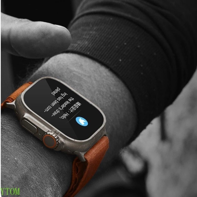 2 Peças De Relógio Kd99 Ultra Smart Série 8 Smartwatch Bt Ca - Imagem 4