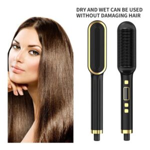 Base Elegante Prancha Escova Alisadora Anion Cabelo