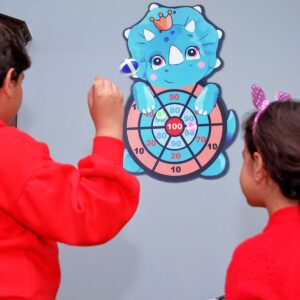 Um Tabuleiro De Dardos Infantil Ao Alvo Sticky Ball Self-adh