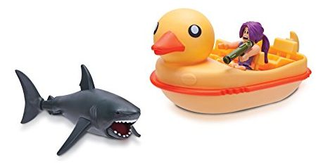 Veículo De Barco De Pato Sharkbite Da Coleção Roblox Celebri - Imagem 7