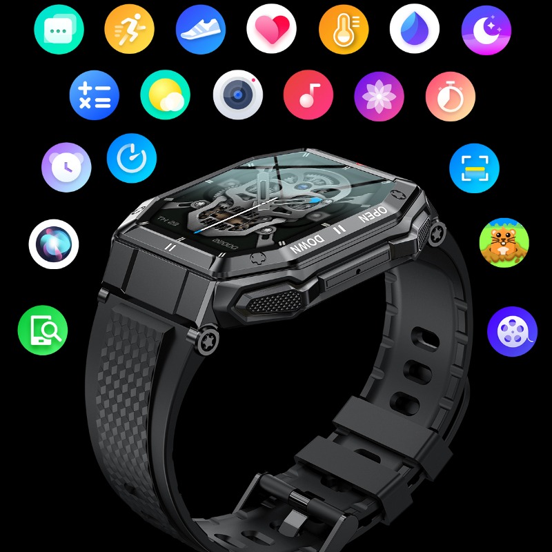 Smartwatch Externo Lokmat K55 Bluetooth Call - Imagem 16