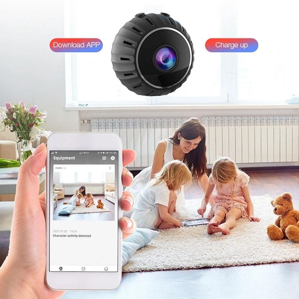 Câmera Ip Infravermelha Sem Fio Escondida X10 1080p Wifi - Imagem 8