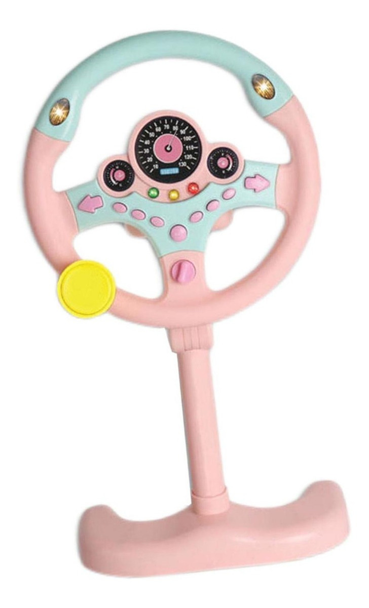 Volante Simulado Para Controle De Direção Infantil Com - Imagem 11