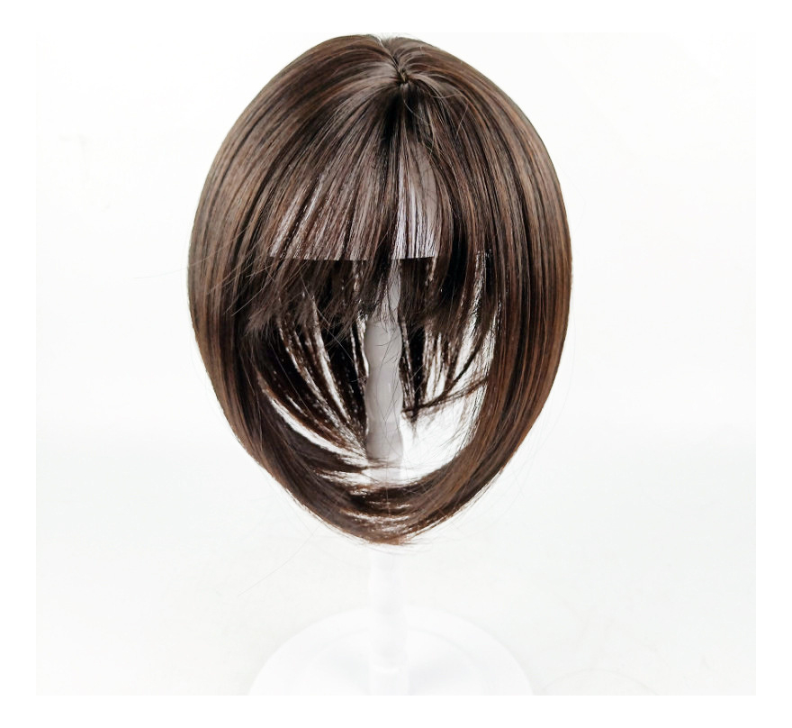 Peruca De Cabelo Curto Clips-on De 25 Cm Para Substituição D - Imagem 5