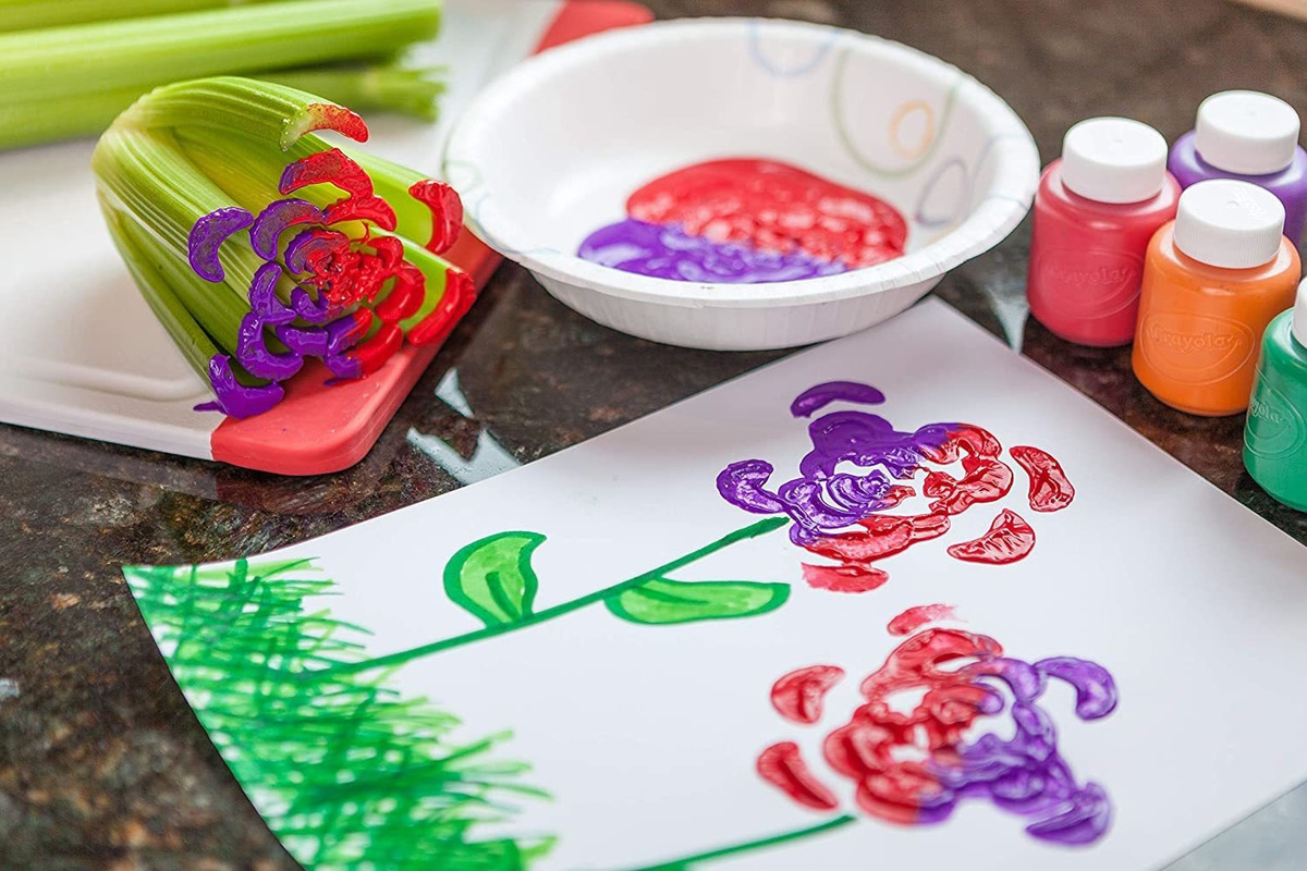 Tinta Infantil Lavável Crayola 12 Unidades Exclusiva Da Amaz - Imagem 5