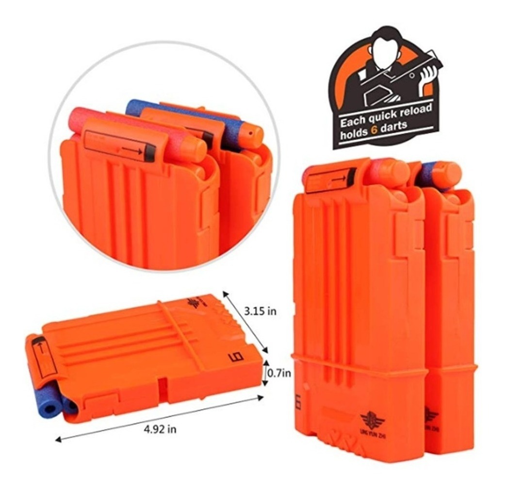 2 Conjuntos De Coletes Táticos Infantis Para Armas Nerf - Imagem 5