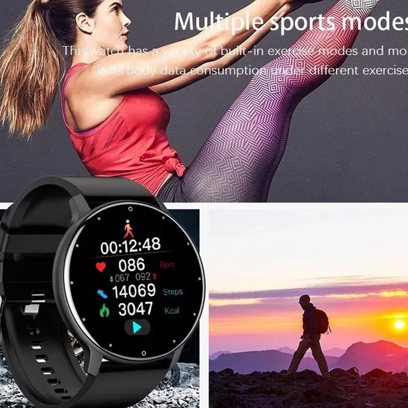 Smartwatch Para Xiaomi Huawei Zl02 Health Tracker - Imagem 7