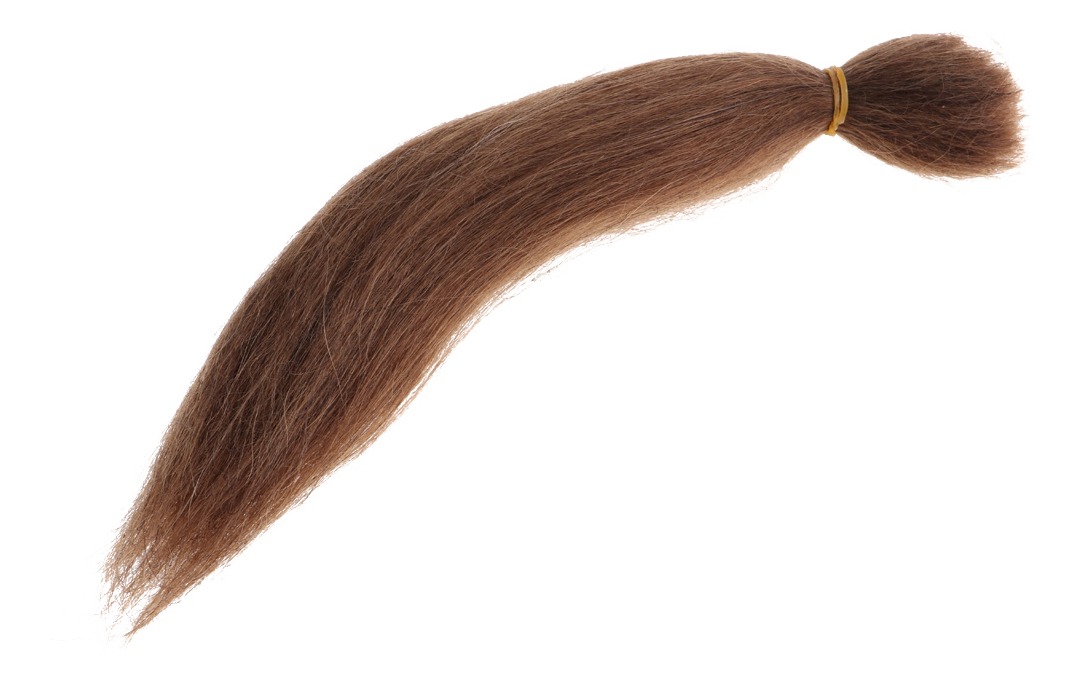 23 Cm Peruca Diy Cabelo Liso Para Recém-nascido Bebê - Imagem 4