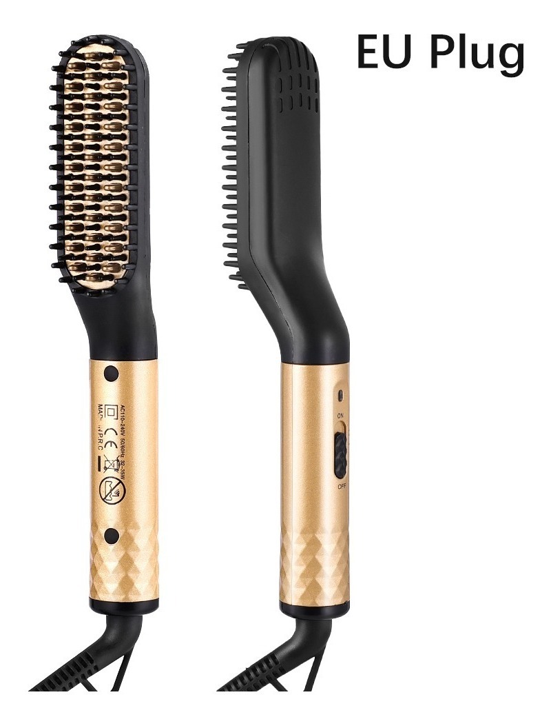 Alisador De Barba Masculino, Escova De Alisamento Profission - Imagem 2