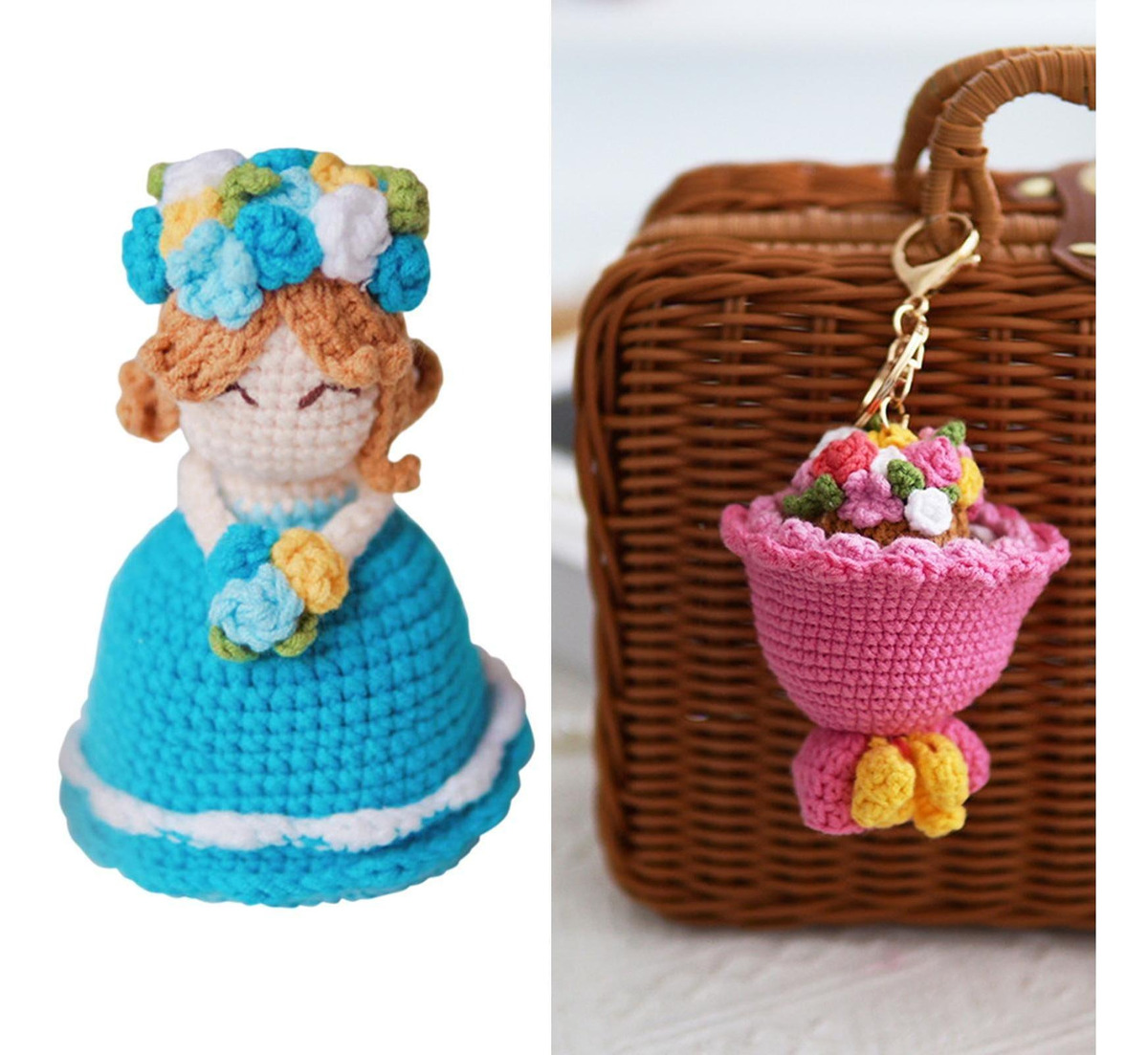Decoração De Quarto De Boneca De De Crochê Faça Você - Imagem 39