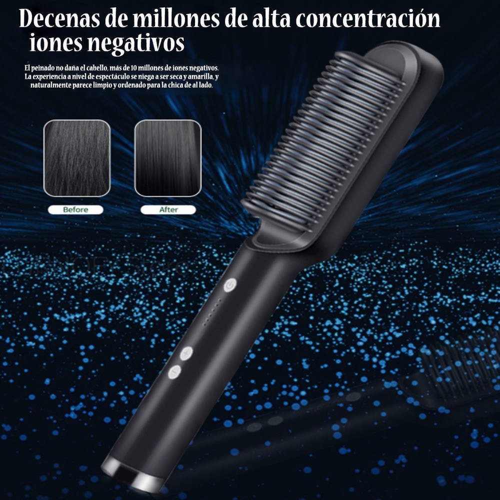 Escova Alisadora Basiq Elegante Escova Profissional -eu Plus - Imagem 8