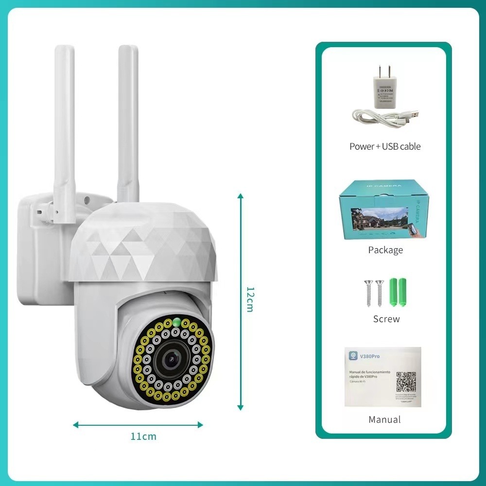 Câmera Externa Wifi Ip Prova D'água Infravermelho 1080p Yl07 - Imagem 15
