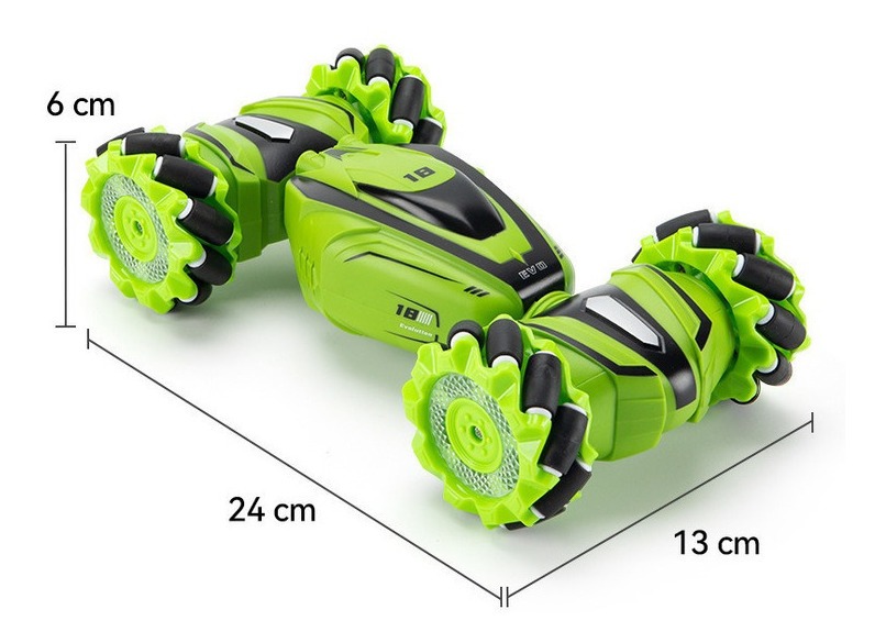 Deformação Do Controle Remoto Gesture Rc Car Drift Stunt 2.4 - Imagem 2