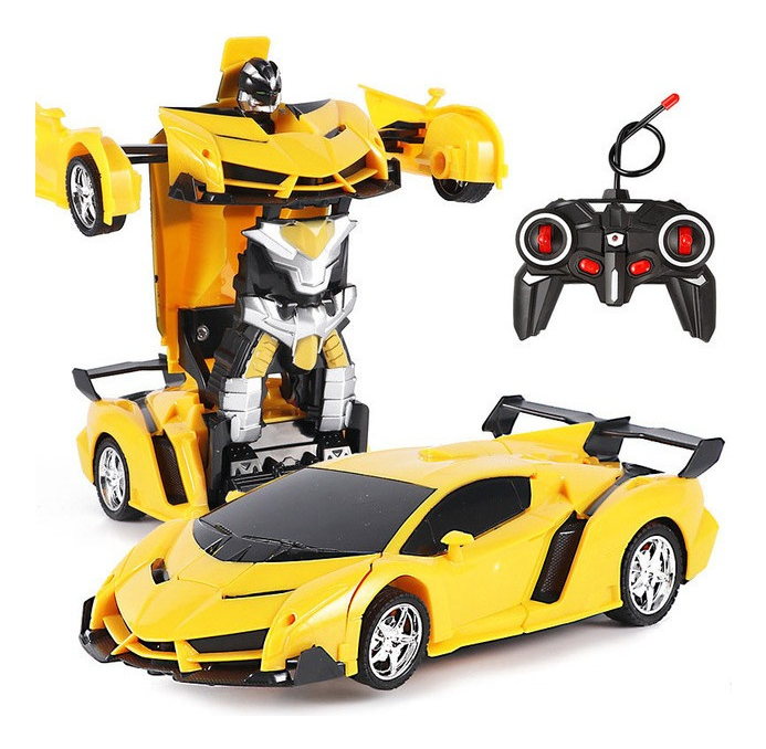 Carrinho Vira Robo Bateria Recarregável Controle Remoto - Imagem 9