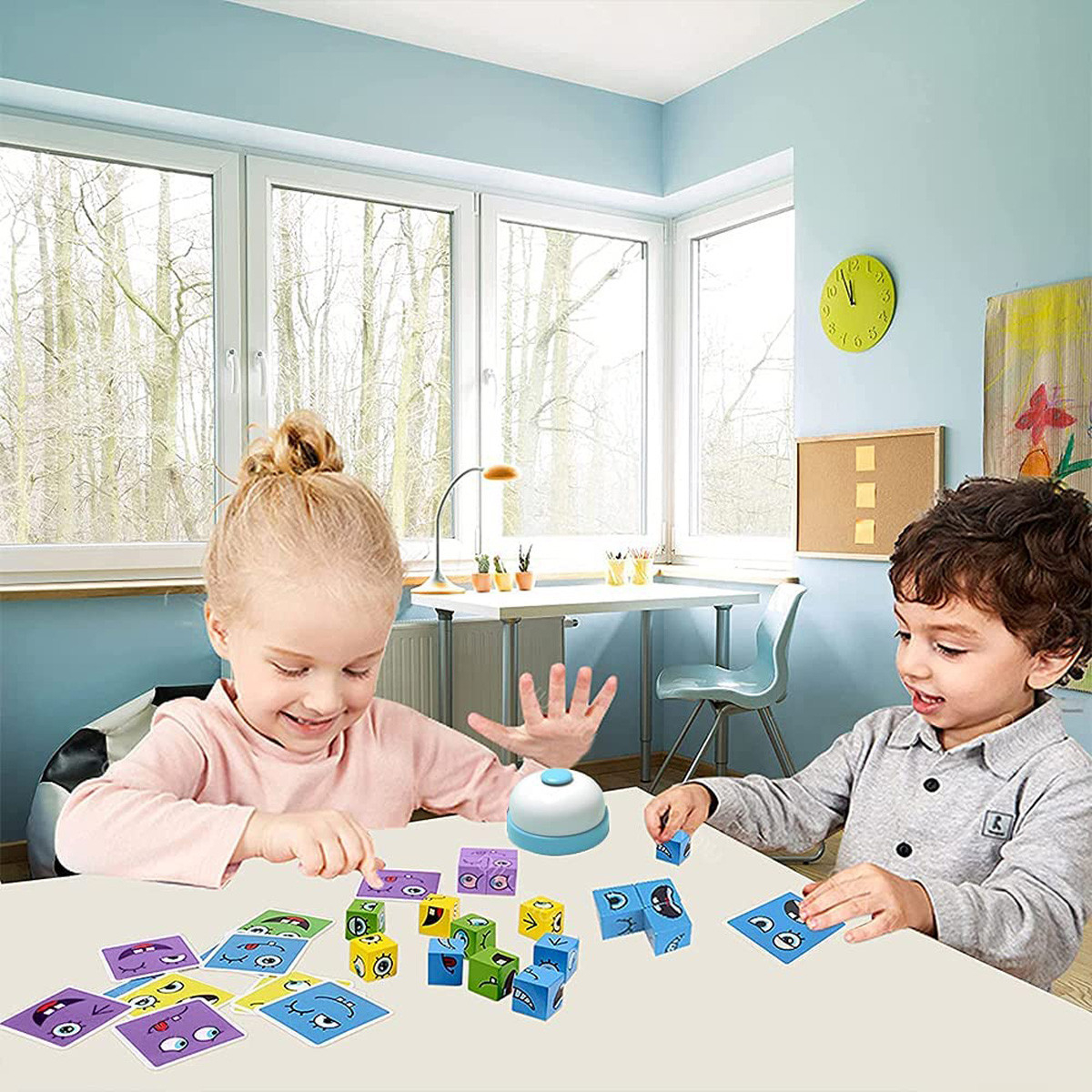 Bell Expression Building Blocks E Brinquedos Infantis - Imagem 5