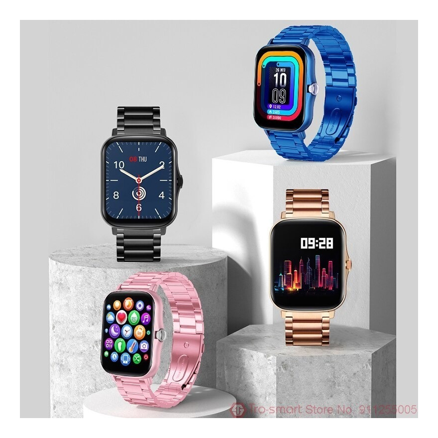 Relógio Smart Woman Para Android Ios Watch Intellige - Imagem 6