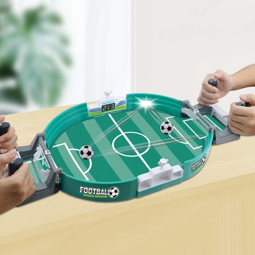 Conjunto De Brinquedos Grande Para Jogos De Tabuleiro De Fut - Imagem 5