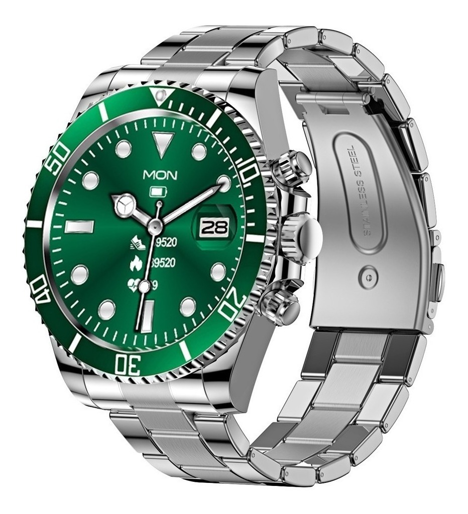 Rollstimi Man Relógios Inteligentes Mulheres Waterproos Blue - Imagem 31