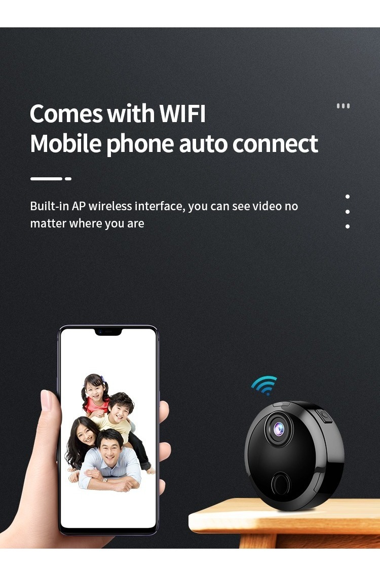 Mini Ip 1080p Câmera Hd - Imagem 5