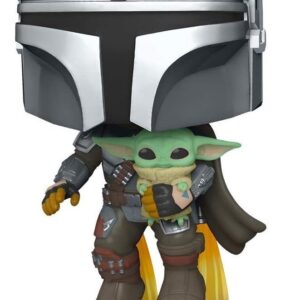 Funko Pop Star Wars O Mandaloriano Mandaloriano Voando