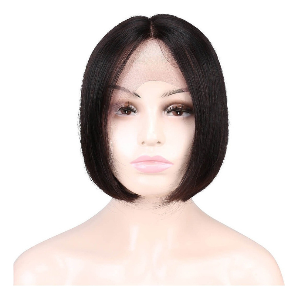 Peruca Cabelo Humano Curto Bob Lisa 25cm - Imagem 2