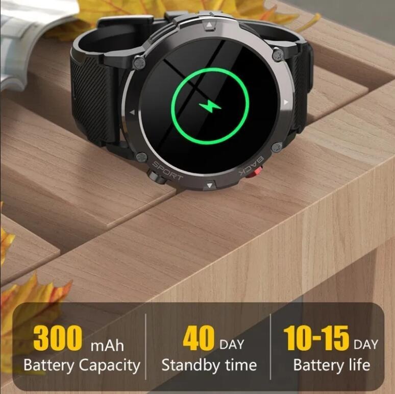 Smartwatch Bluetooth Impermeável Para Esportes Ao A - Imagem 7