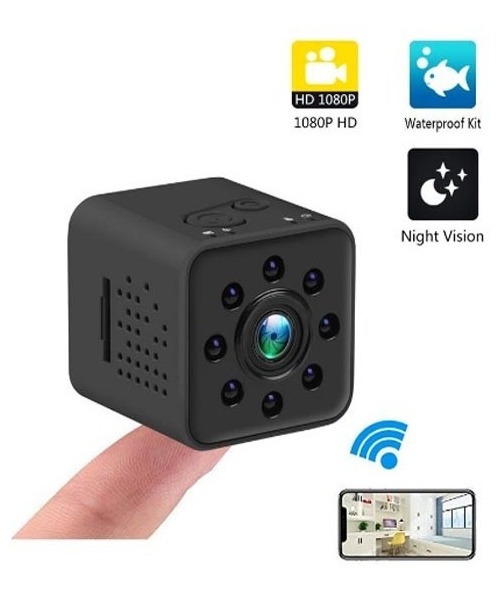 2pcs Câmera Vigilância Hd 4k Smart Wifi Mini Edição Noturna