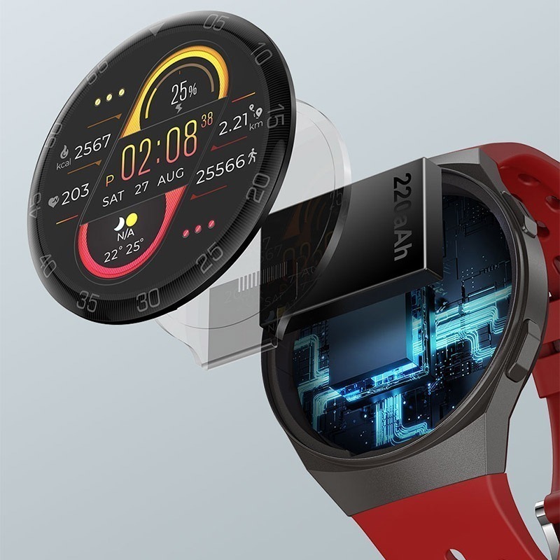 Smartwatch Bluetooth À Prova D'água Par Homens Lige - Imagem 5